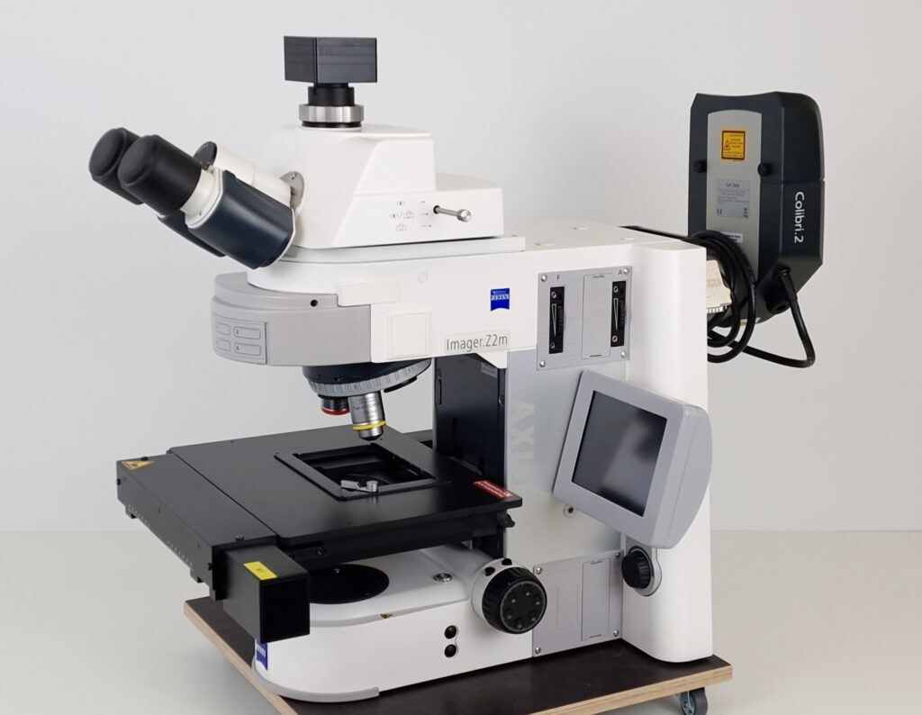 ZEISS Axio Imager.Z2m Mikroskop Fluoreszenz Colibri.2 Microscope Imager